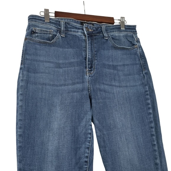 Judy Blue Jeans High Rise Slim Fit Dark Wash Size 13/31 Stretch Denim JB82390DK - Picture 3 of 12